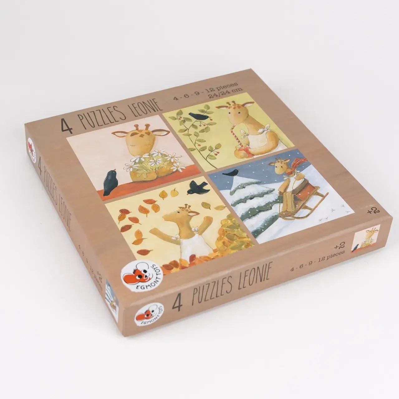 Παζλ Εποχές Leonie με 4-6-9-12 τεμ, Egmont Toys